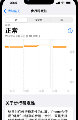 阳原iPhone手机维修如何在iPhone开启'步行稳定性通知'