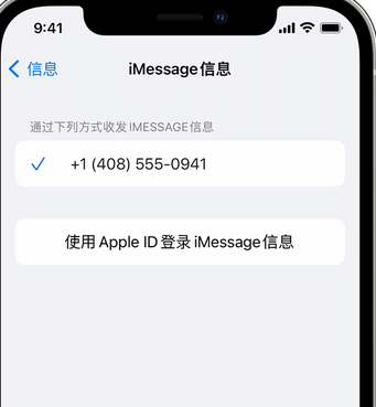 阳原apple维修iPhone上无法正常发送iMessage信息 